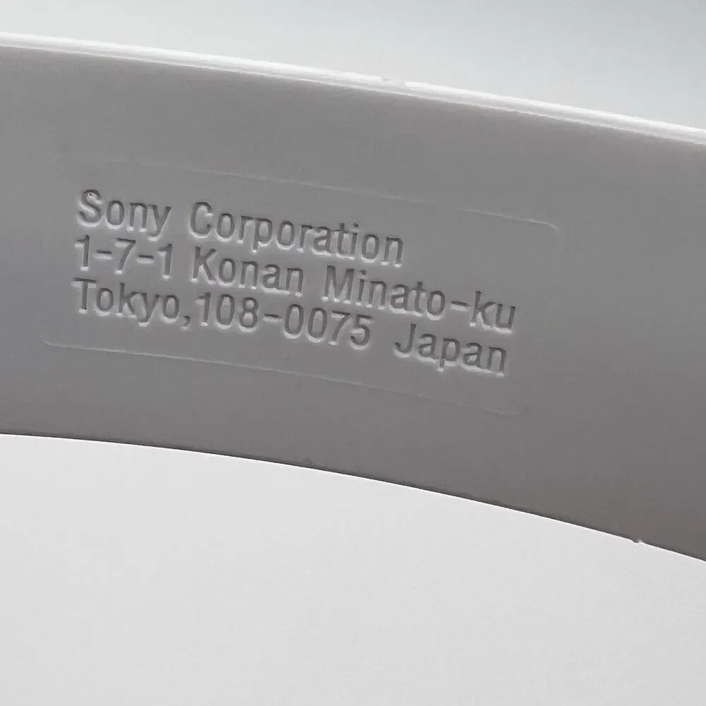 Sony Headphones White Over The Ear Cup  Wired 108-0075 MDR-ZX110